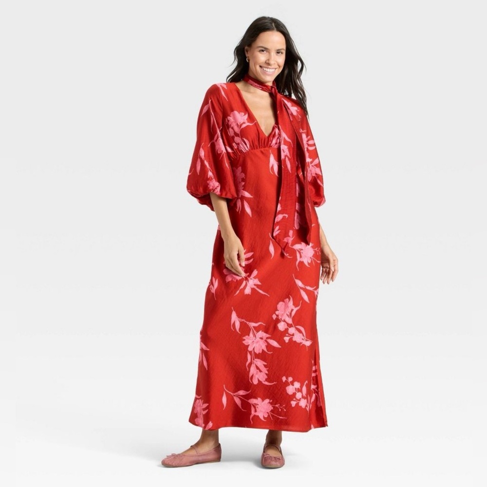 New! 🌸🌹 A New Day Red Target Dress